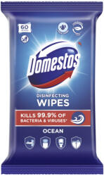 Domestos higiénikus fertőtlenítő kendő Óceán 60db