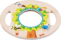 Goki Lupa din lemn si plastic 18x15 cm, cu manere, pentru copii mici (GOKI62880)