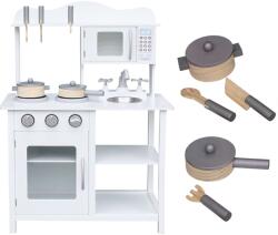 Pepita Дървена кухня за игра с аксесоари - white (W10C404H)