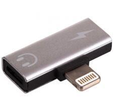 Akyga AK-AD-64 Lightning/Lightning/Lightning Adapter Silver (AK-AD-64) - pcland