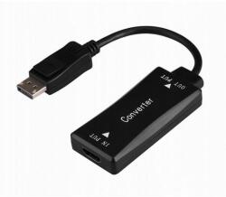 Gembird A-HDMIF30-DPM-01 Active 4K 30Hz HDMI female to DisplayPort male adapter cable 0, 15m Black (A-HDMIF30-DPM-01) - pcland