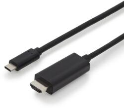 ASSMANN USB Type-C adapter cable, Type-C to HDMI A 2m Black (AK-300330-020-S)