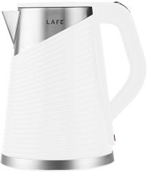 Lafe Elegant, 1, 8 L, 1800 W, Dupla fal, Cool touch, Vízszürő, Műanyag/Acél, Fehér, Elektromos vízforraló (LAFCZA47469) - fizz