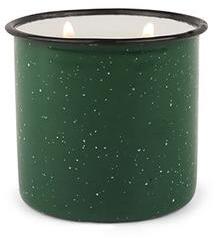 Paddywax Alpine GREEN EVERGREEN & EMBERS ENAMELWARE (9, 5 uncia / 269 g),