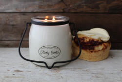 Milkhouse Candle TEJHÁZ GYERTYA Sticky Buns illatgyertya VAJTÉRKÉS 2 kanócos (454 g),