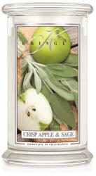 Kringle Candle Crisp Apple & Sage nagy 2 kanócos illatgyertya (624 g),