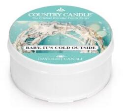 Kringle Candle Country Candle Baby, Hideg van kint illatgyertya (35 g),