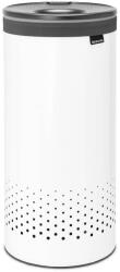 Brabantia Кош за пране 35л, с пластмасов капак, бял, Brabantia (BRAB304866)