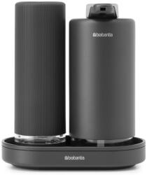 Brabantia Brabantia SINKSTYLE szappanadagolók, 200 ml, 2 db-os szett, ásványi szürke, acél (BRAB227943)