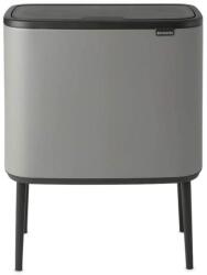 Brabantia Érintse meg a hulladékgyűjtőt BO TOUCH BIN 11 + 23 l, ásvány szürke, Brabantia (BRAB127243)