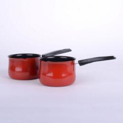  Kávé kintő nyéllel 9, 5*7 cm - piros