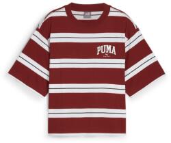 PUMA SQUAD Striped Tee M | Femei | Tricouri | Roșu | 681538-13