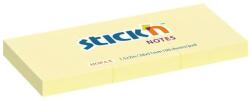 STICK N Öntapadó jegyzettömb, 38x51 mm, 3x100 lap, STICK N, pasztellsárga (SN21003) - jatekotthon
