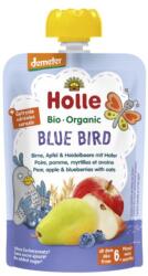 Holle Baby Piure de Pere, Mere si Afine cu Ovaz Eco, Blue Bird, Holle Baby, 100 g