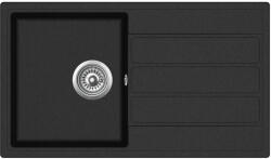 Evido EASY 45 S gránit mosogató, 760 x 440 mm, antracit (105982) - watermarkt