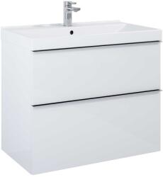 Elita Look szekrény 80x44.9x63.5 cm mosdókagyló alá akasztható fehér RE010801028060