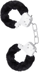 Temptasia Cuffs - cătușe plușate - negru (819835020332)