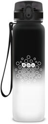 Ars Una Ars Una: Fekete-fehér BPA-mentes motivációs kulacs 1000ml (56574517) - jatekshop