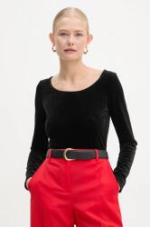 Michael Kors bársony body fekete, sima, MF451KUF0P - fekete L