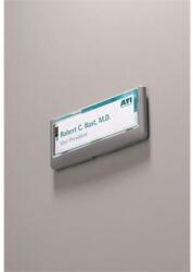 Durable Információs tábla, 149x52, 5 mm, DURABLE "CLICK SIGN", szürke (486037) - nyomtassingyen