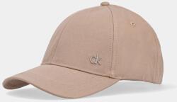 Calvin Klein pamut baseball sapka zöld, nyomott mintás, K60K613102 - zöld Univerzális méret