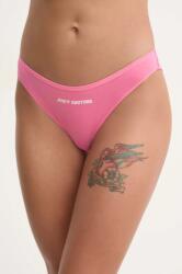 Juicy Couture bugyi JUICY SLOGAN DIDDY BRIEF rózsaszín, JCTBR125955 - rózsaszín L