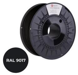 C-TECH Nyomdafüzér (filament) C-TECH PREMIUM LINE, ASA, szállítási fekete, RAL9017, 1, 75 mm, 1 kg 3DF-P-ASA1.75-9017
