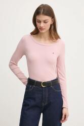 Tommy Hilfiger hosszú ujjú női, rózsaszín, WW0WW38869 - rózsaszín XL