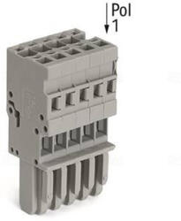 Wago 769-115 1 vezetékes anyacsatlakozó; 4 mm2; 15 pólusú; 4, 00 mm2; szürke (769-115)