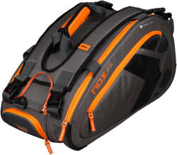 NOX AT10 Team Grey/Orange Padelbag Táska teniszütőhöz