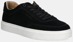 Calvin Klein velúr sportcipő LACE UP SUEDE fekete, HM0HM01792 - fekete Férfi 41