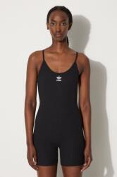adidas Originals kezeslábas Essentials RIB Onesie fekete, kerek nyakkivágású, JC6212 - fekete S
