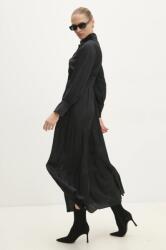 ANSWEAR ruha fekete, maxi, harang alakú - fekete S - answear - 44 990 Ft