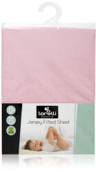 Lorelli gumis lepedő 60x120 - rózsaszín