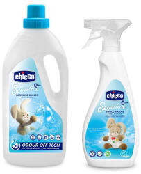 Chicco Gyermek mosószer Sensitive 1, 5 l + Folteltávolító Sensitive 500 ml - vitalcafe