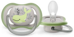 Philips SCF086/05 Játszócumi Ultra air Mintás 6-18hó bálna, 1db (SCF086/05) - vitalcafe