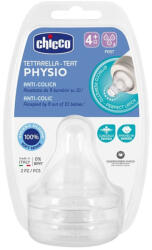 CHICCO Cumisüveg cumizó Perfect 5/Well-Being fiziológiás gyors áramlás 4m+ 2 db - vitalcafe