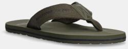 Tommy Hilfiger flip-flop HILFIGER 85 BEACH SANDAL zöld, férfi, FM0FM05339 - zöld Férfi 42