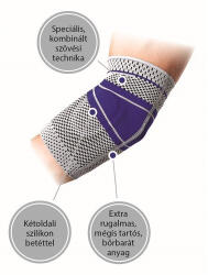 VIVAFIT OrtoCare könyökszorító szilikon betéttel M - vitalcafe