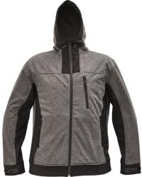 Cerva Férfi softshell dzseki HUYER - Szürke | XXXL (0301058200006)