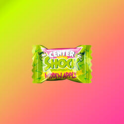  Center Shock Hidden Apple alma ízű savanyú rágó 4g - delfinbuvar