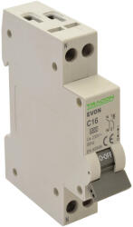 EVON10B25 Tracon EVON10B25 Kismegszakító, 1+N pólus, B karakterisztika 25A, B, 1P+N, 10kA (EVON10B25)