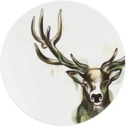 Seltmann Weiden Nature Farfurie întinsă, Înălțime: 24 mm, diametru: 283 mm, Cerb