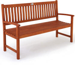 CASARIA MAXIMA kerti pad, 152x55x90cm, természetes barna Casaria