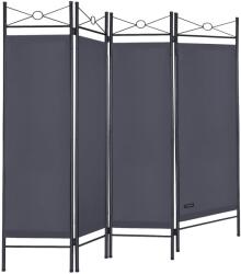 Casaria LUCCA paraván, 163x180cm, antracit Casaria