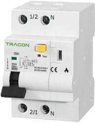 EARC2C3203 Tracon EARC2C3203 AFDD Ív kisülés érzékelő, MCB, RCD C32A, 30 mA, 6kA, A (EARC2C3203)