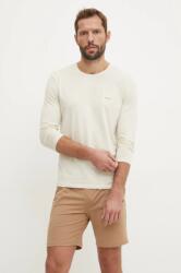 HUGO BOSS hosszú ujjú zöld, férfi, sima, 50515389 - bézs L