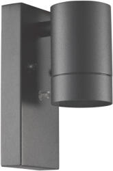 Spgu10ipfa1a Tracon SPGU10IPFA1A Oldalfali spot lámpatest alkonykapcsolóval, kültéri, antracit 100-240VAC, 50Hz, 1xGU10, max. 35W, 30lux, IP44 (SPGU10IPFA1A)