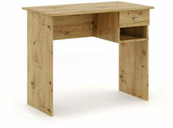 SIGNAL MEBLE B-011 Artisan Tölgy Laminált Íróasztal Fiókkal (SIG-B011DA)