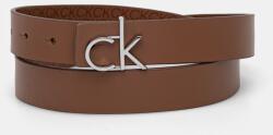 Calvin Klein bőr öv barna, női, K60K613074 - barna 80